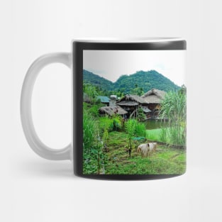 Vietnam - Ha Giang, Village de Tha, Lup, Me Mug